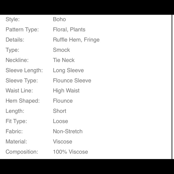 Boho paisley print Dress - Picture 9 of 9